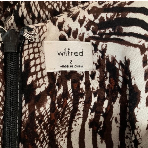 Aritzia Animal Print Mini Dress - Picture 4 of 4